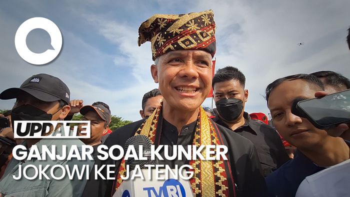 Tanggapan Ganjar soal Jokowi Kunker ke Jateng: Pendukung 03 Menyambut