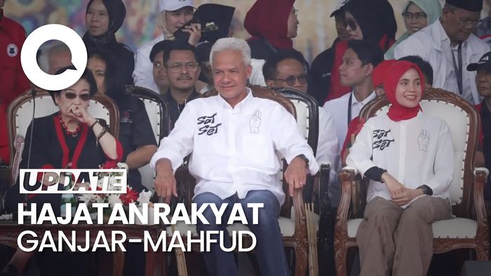 Megawati hingga Puan Turun Gunung di Kampanye Akbar Perdana Ganjar-Mahfud