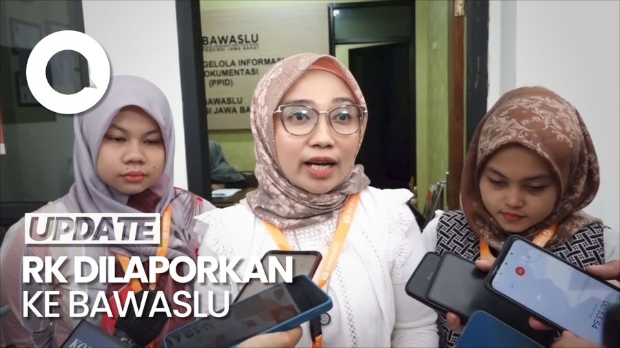 Ridwan Kamil Dilaporkan ke Bawaslu Jabar soal Dugaan Politik Uang