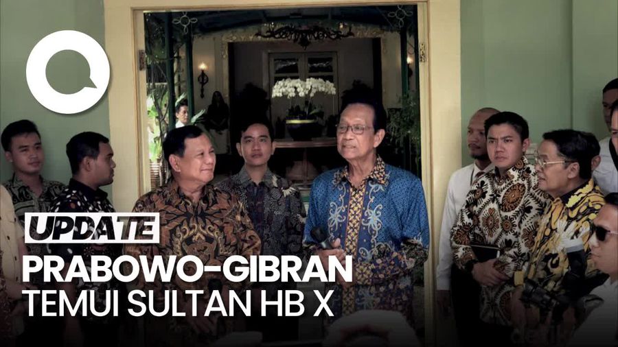 Sowan ke Sri Sultan HB X, Prabowo-Gibran Izin Kampanye di Jogja