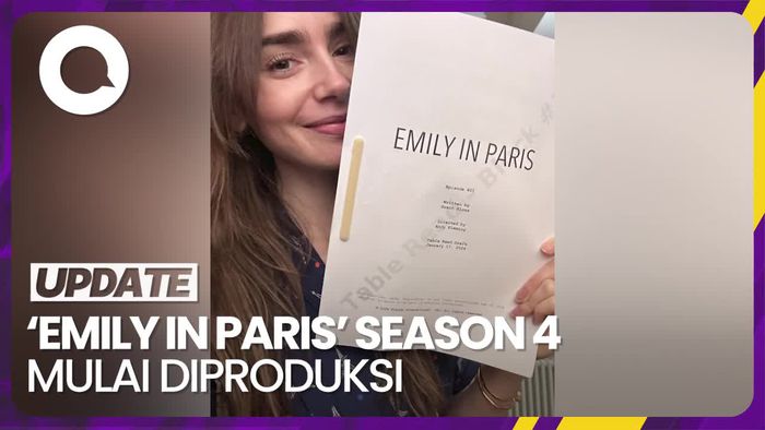 Lily Collins Pamer Naskah Emily in Paris Season 4