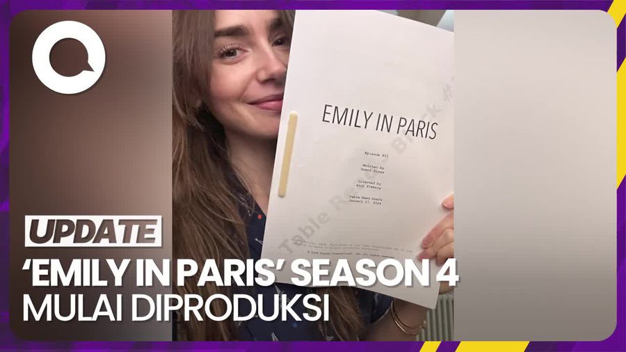 Lily Collins Pamer Naskah Emily in Paris Season 4