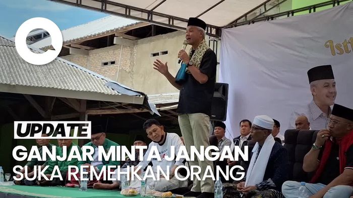 Bicara Persatuan, Ganjar Ingatkan Tak Remehkan-Menghina Orang