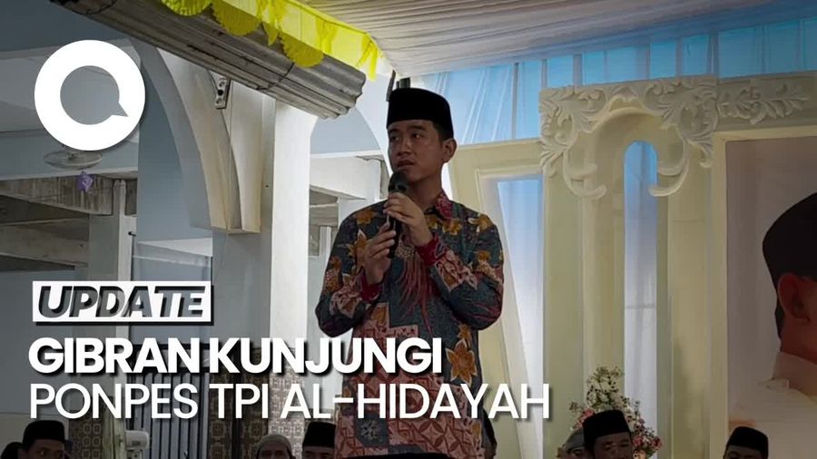 Kunjungi Ponpes di Batang, Gibran Ingin Santri Penuhi Kebutuhan Industri