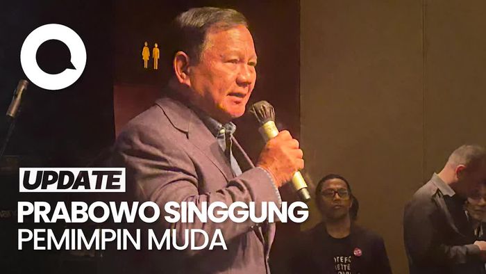 Prabowo Bicara Pemimpin Muda: Yang Penting Cinta Rakyat Indonesia