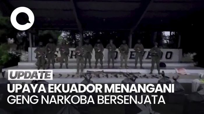 Presiden Ekuador Nyatakan Menang Perang Melawan Geng Narkoba Bersenjata