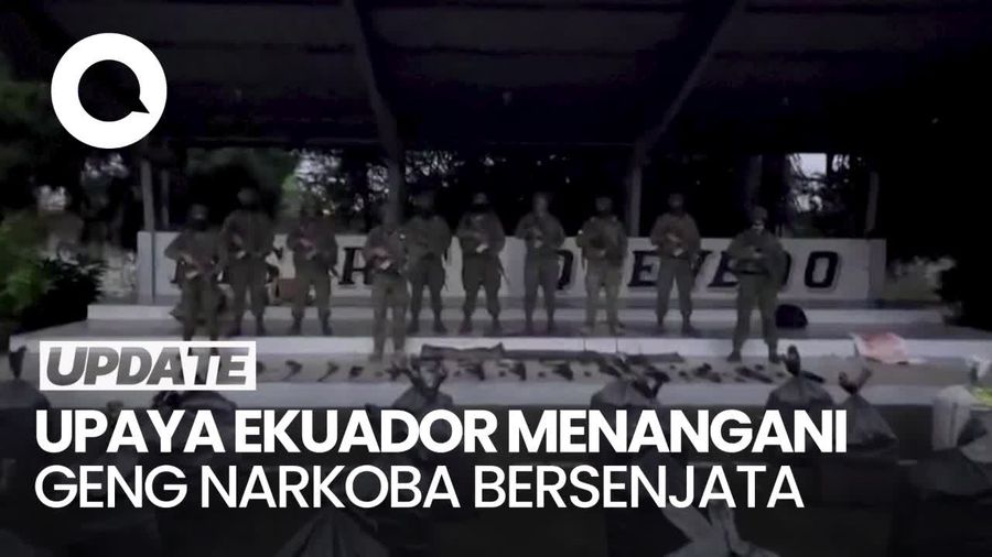 Presiden Ekuador Nyatakan Menang Perang Melawan Geng Narkoba Bersenjata