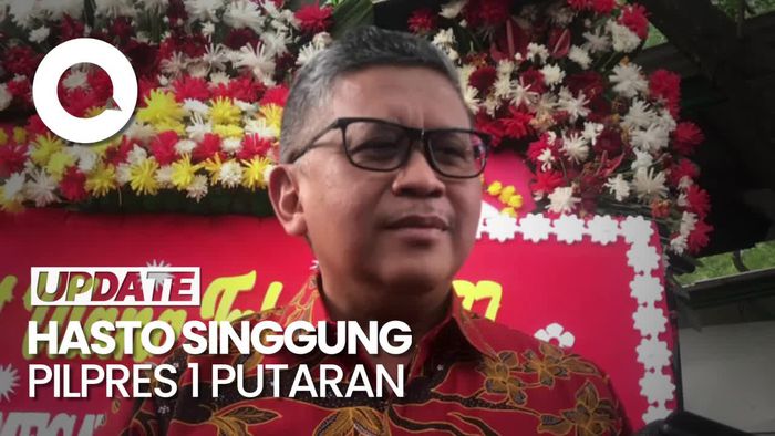 Hasto: Kenapa Harus Khawatir untuk Memaksakan Satu Putaran?