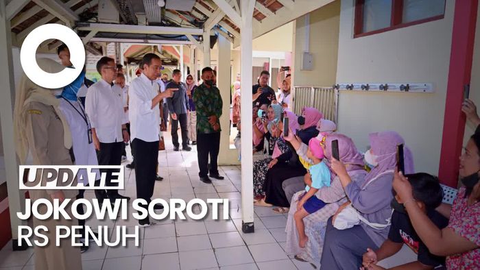 Jokowi Soroti RS Penuh: Kalau Batuk-batuk Cukup ke Puskesmas