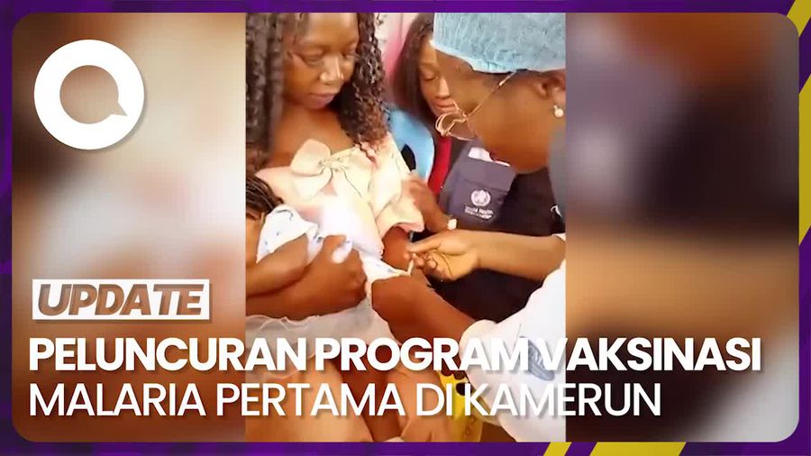 Kamerun Mulai Program Vaksinasi Malaria Pertama di Dunia