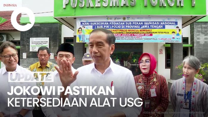 Cegah Stunting, Jokowi Ingin Seluruh Puskesmas Miliki Alat USG