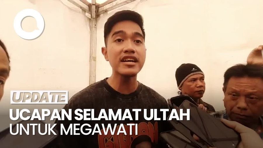 Kaesang: Selamat Ultah Ibu Megawati, Sukses Jaya Selalu