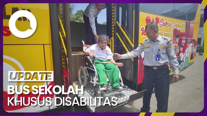 Intip Bus Sekolah Gratis Khusus Penyandang Disabilitas