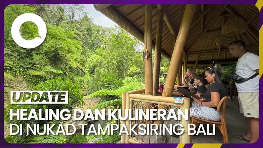 Sensasi Nge-Grill With a View dan Berenang di Nukad Tampaksiring Bali