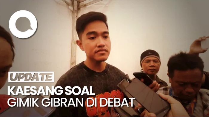 Kata Kaesang soal Gimik Gibran Cari Jawaban Mahfud saat Debat