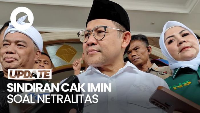 Cak Imin Bahas Wasit Jadi Pemain, Singgung Netralitas Presiden?