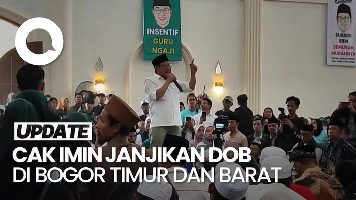 Cak Imin Janjikan Pemekaran Bogor Barat dan Bogor Timur Jika Terpilih
