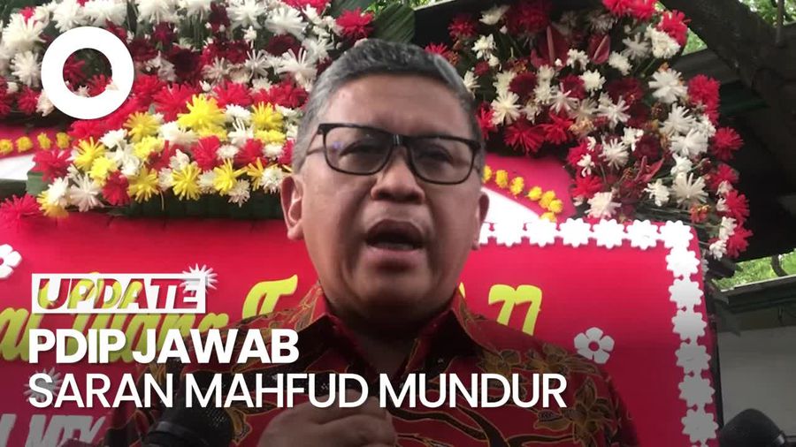 Ganjar Saran Mahfud Mundur dari Menko Polhukam, Ini Respons PDIP