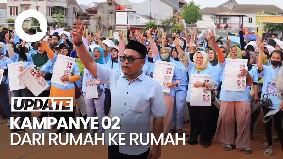 TKN Lepas Relawan Samawi Kampanyekan Prabowo-Gibran dari Rumah ke Rumah