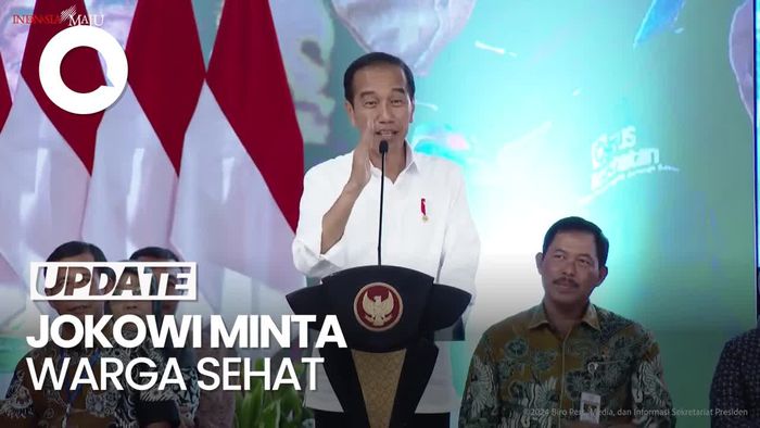 Jokowi Minta Warga Sehat: Jangan Senang Sakit, Mentang-mentang Punya KIS-BPJS