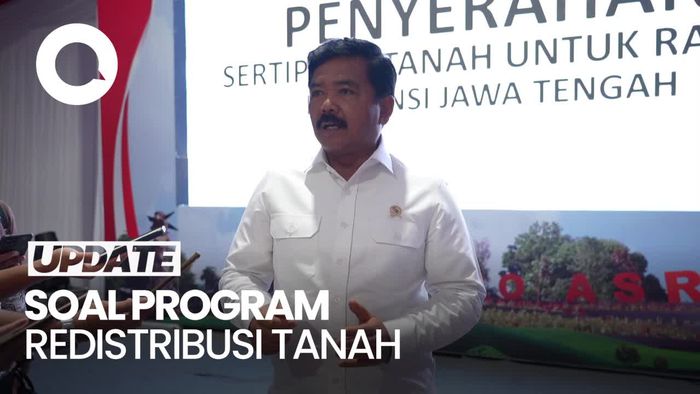 Penjelasan Menteri ATR soal Redistribusi Tanah yang Disinggung Mahfud Md