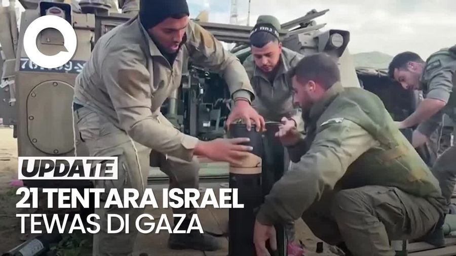 Serangan Mematikan Hamas di Gaza Tewaskan 21 Tentara Israel