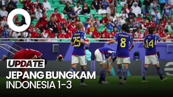 Indonesia Vs Jepang: Garuda Dilibas Samurai Biru 3-1