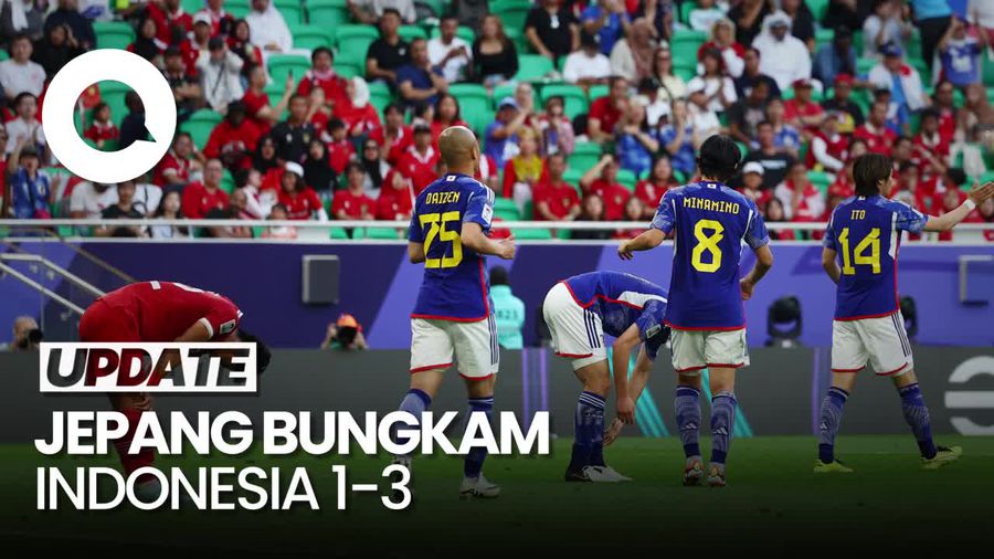 Indonesia Vs Jepang: Garuda Dilibas Samurai Biru 3-1
