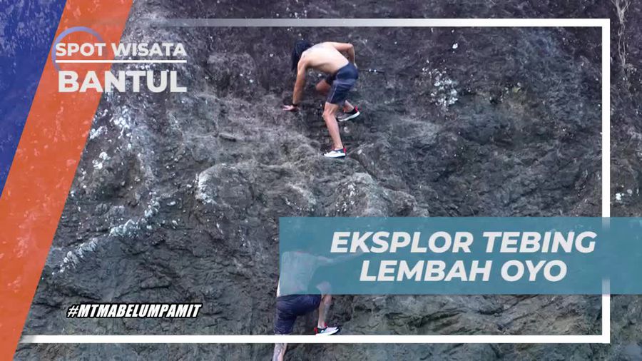 Menyusuri Setiap Sudut Keindahan Tebing Lembah Oyo Bantul