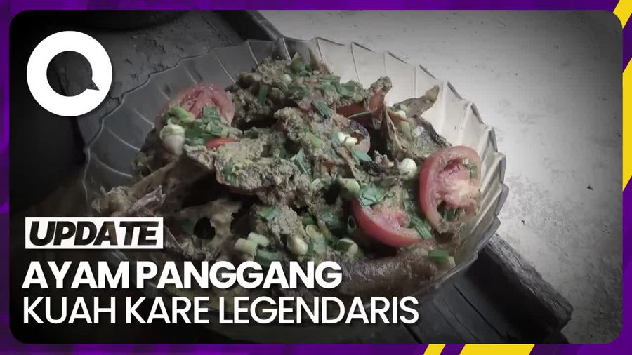 Kenikmatan Menu Legend Ayam Panggang Kuah Kare Pedas di Lumajang