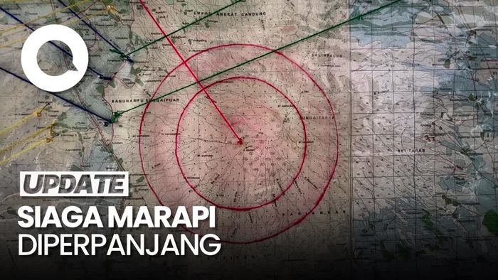 Siaga Darurat Erupsi Gunung Marapi Diperpanjang Satu Bulan