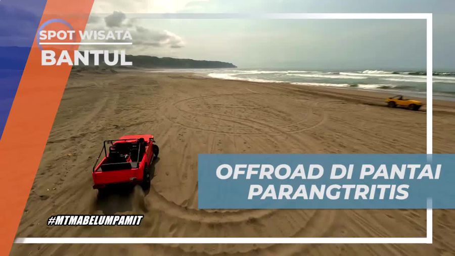 Offroad Seru Menyusuri Kawasan Pantai Parangtritis Bantul 