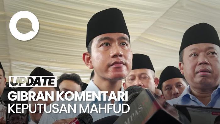 Kata Gibran soal Mahfud Ingin Mundur dari Menko Polhukam