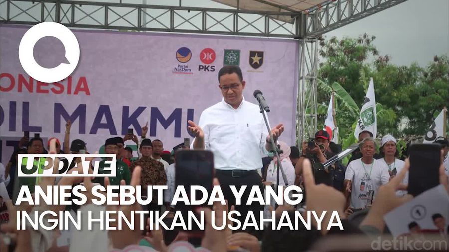 Curhat Anies ke Pendukungnya: Mau Bikin Acara Aja Tempatnya Digonta-ganti