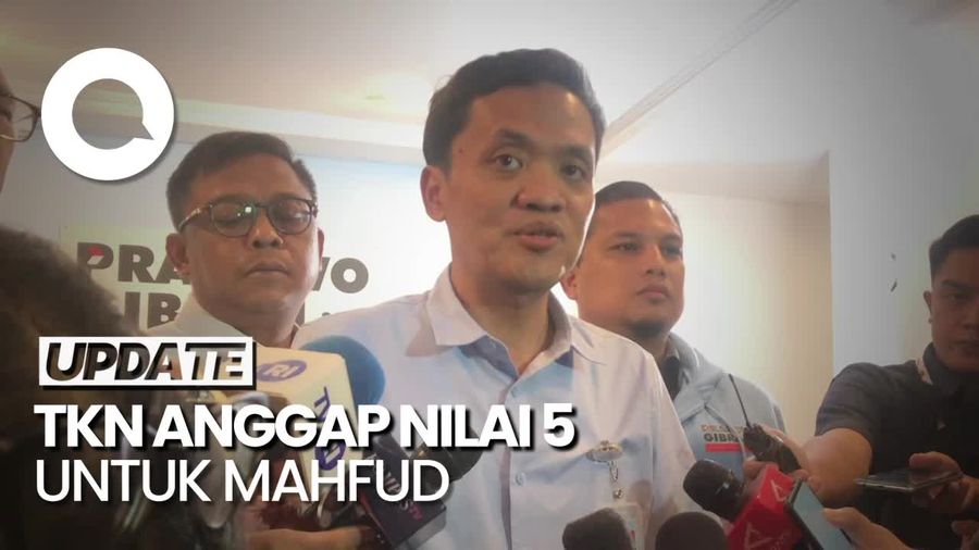 TKN soal Mahfud Berencana Mundur: Mungkin Malu Dapat Skor 5 dari Ganjar
