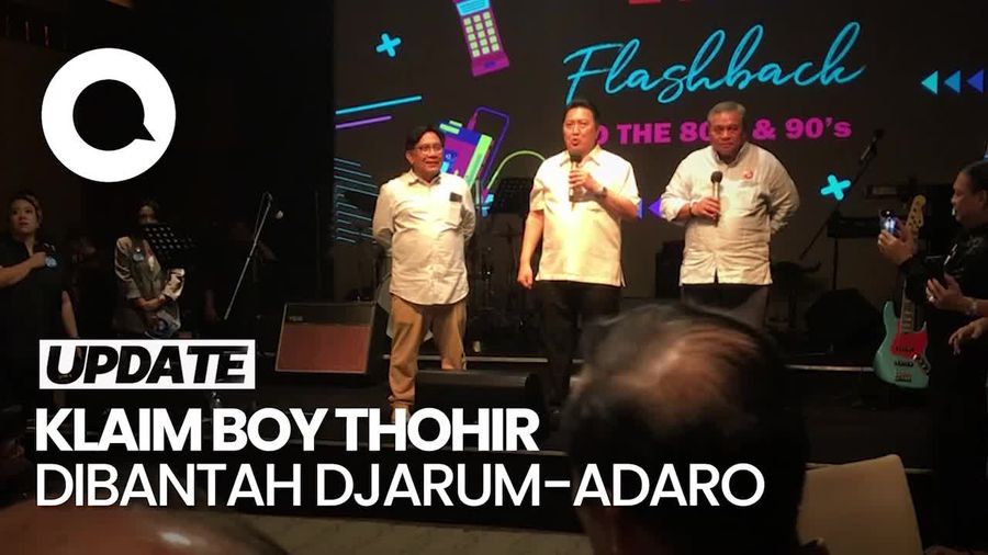 Sesumbar Boy Thohir soal Djarum-Adaro Pro Prabowo, Berujung Bantahan