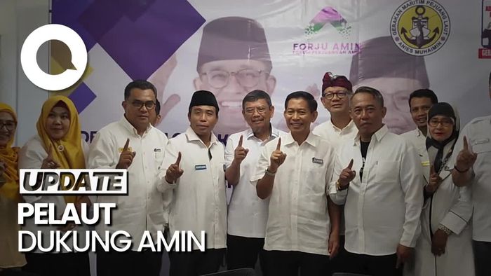 Gema Pelaut Deklarasi Dukung AMIN di PIlpres 2024