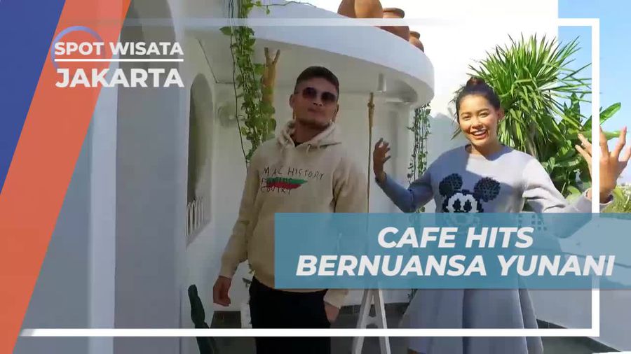 Berkunjung ke Kafe Hits Bernuansa Yunani di Jakarta 