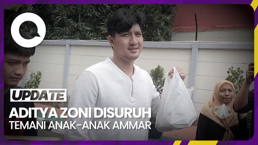Aditya Zoni DIminta Ammar Zoni Untuk Temani Anak-anaknya