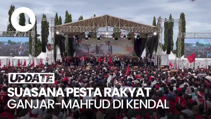 Ganjar Hadiri Pesta Rakyat di Kendal: Ini Energi Buat Kita