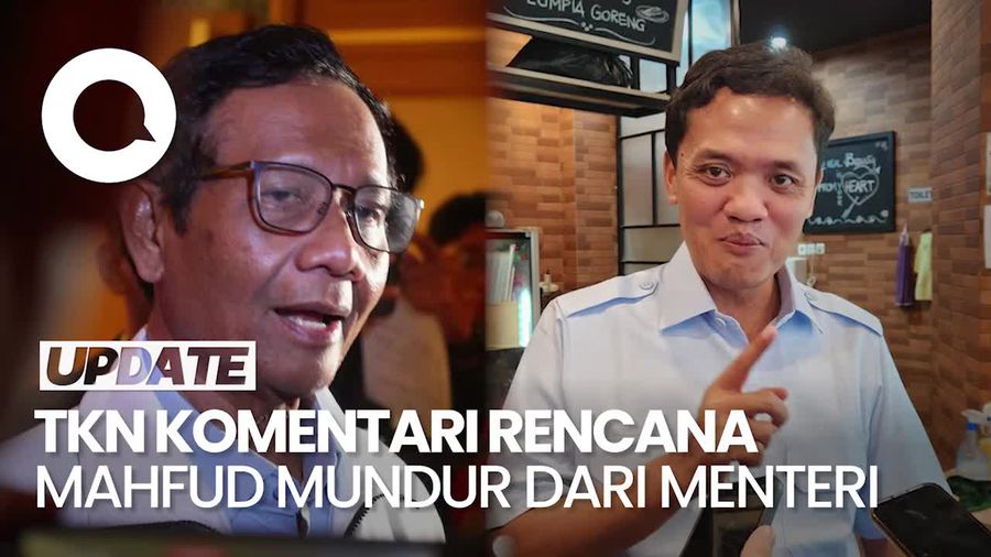 Mahfud Ingin Mundur dari Menteri, Kubu Prabowo: Kenapa Baru Sekarang?