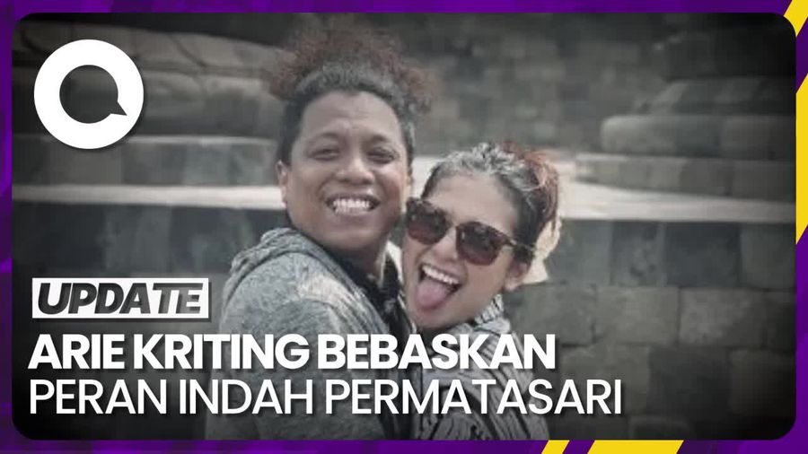 Arie Kriting Tak Cemburu saat Indah Permatasari Beradegan Mesra di Film
