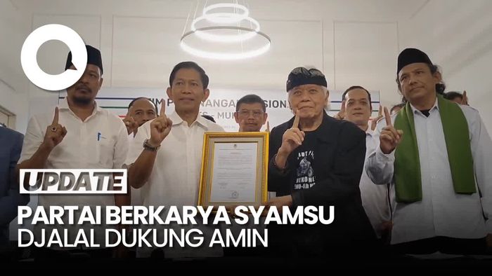 Partai Berkarya Kubu Syamsu Djalal Dukung AMIN