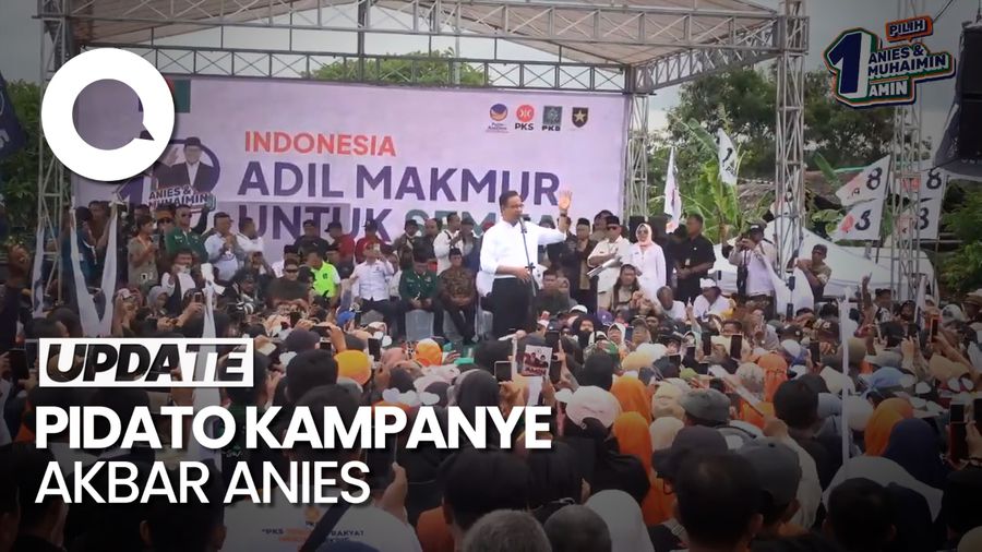 Anies: Kita Tak Ingin Hukum Ditekak-tekuk Sesuai Kepentingan Penguasa