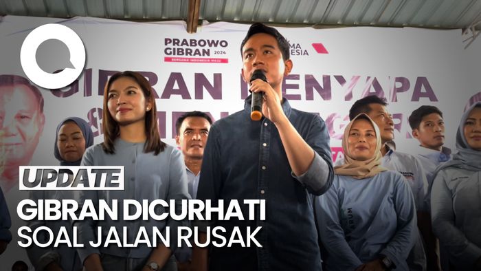 Dicurhati Warga soal Jalan, Gibran: Jateng Rusak Semua, Tapi Solo Halus