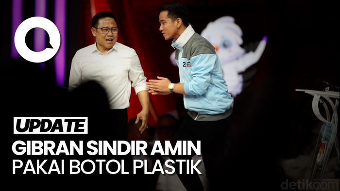 Disindir Gibran Gunakan Botol Plastik, Anies: Mungkin Terima Bisikannya Salah