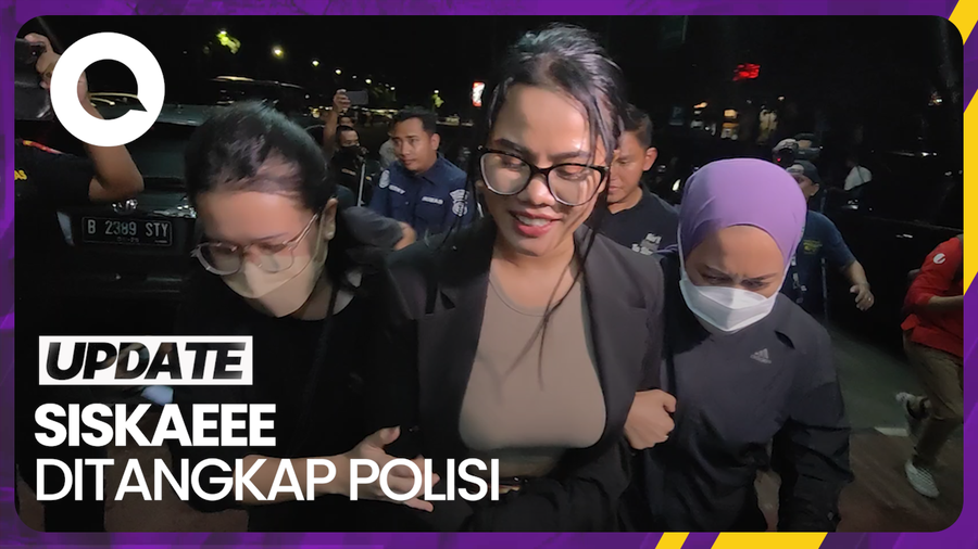  Siskaeee Bantah Kabur Sebelum Ditangkap Polisi
