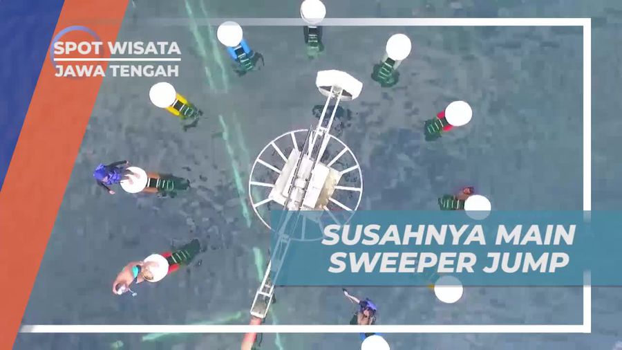 Sweeper Jump, Permainan yang Butuh Konsentrasi Tinggi, Purbalingga