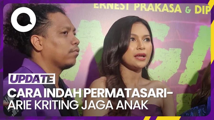 Cara Indah Permatasari-Arie Kriting Bagi Waktu Jaga Anak di Tengah Syuting