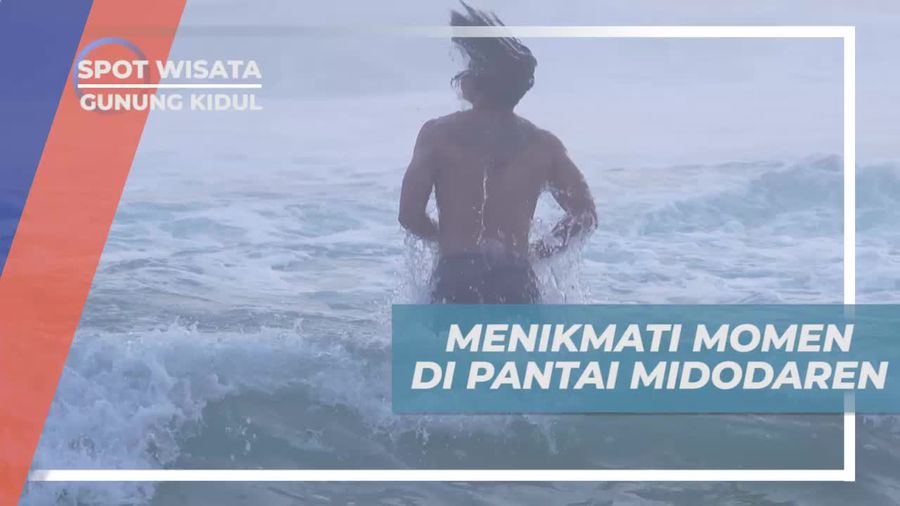 Menikmati Keindahan Goa Alami dan Tebing Kapur di Pantai Midodaren Gunung Kidul